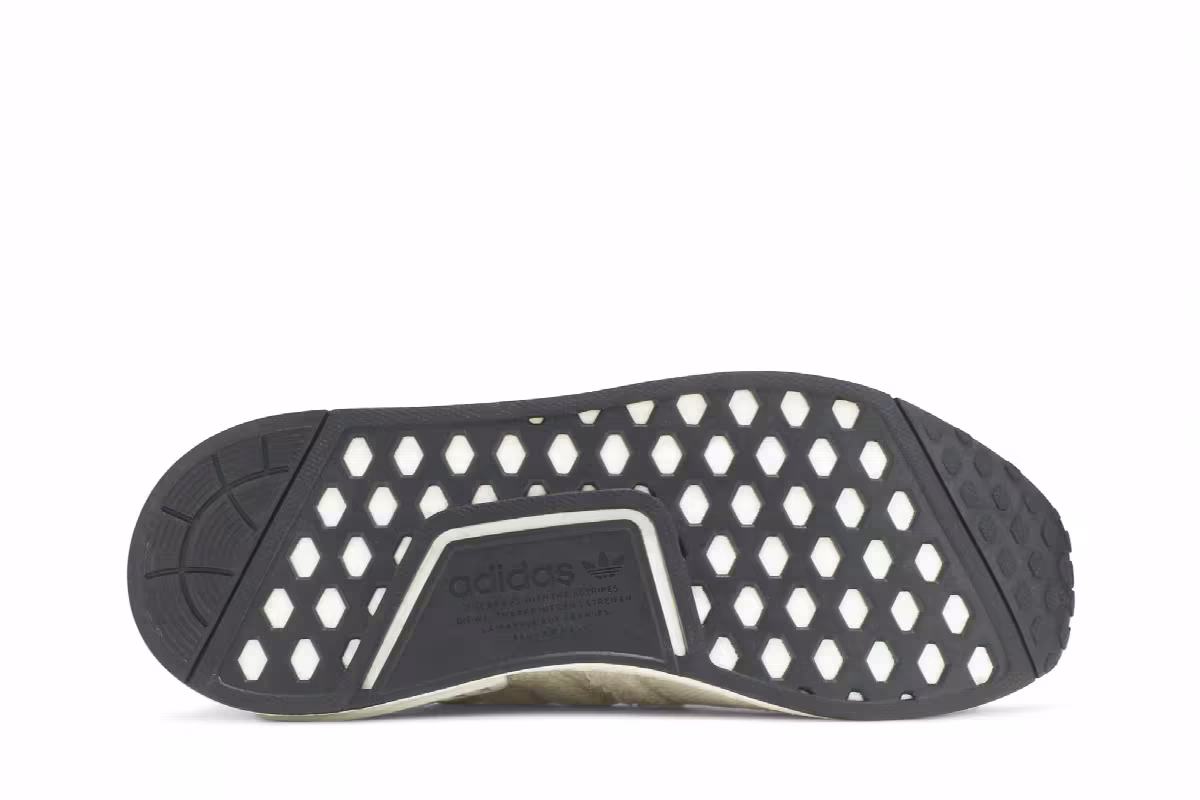 Adidas NMD_R1 Primeknit Chalk White, view 5