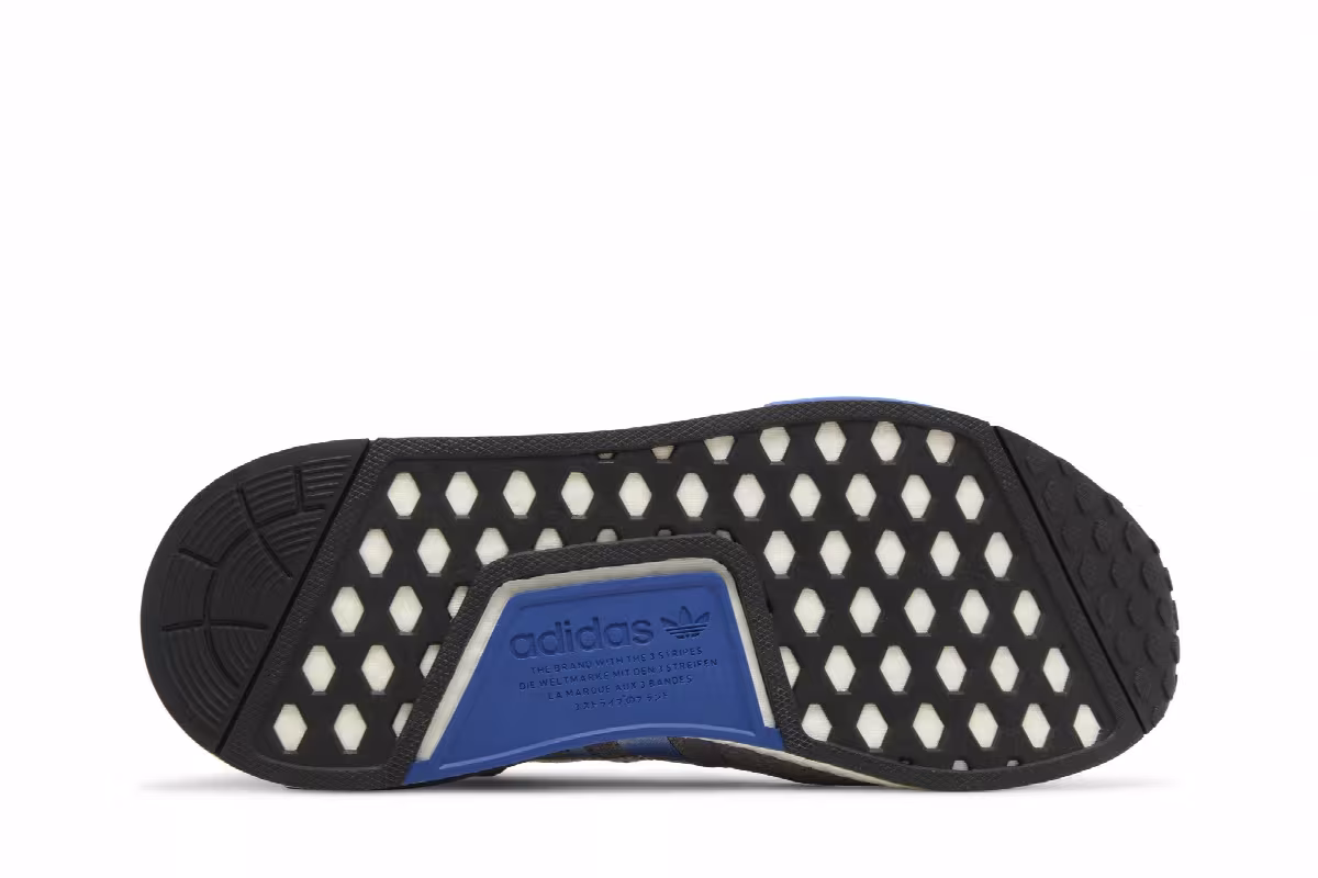 Adidas NMD_R1 Grey Collegiate Royal, view 5