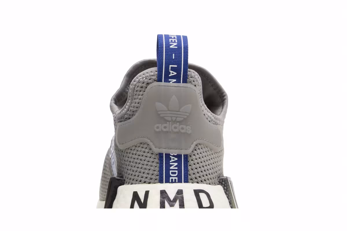 Adidas NMD_R1 Grey Collegiate Royal, view 8