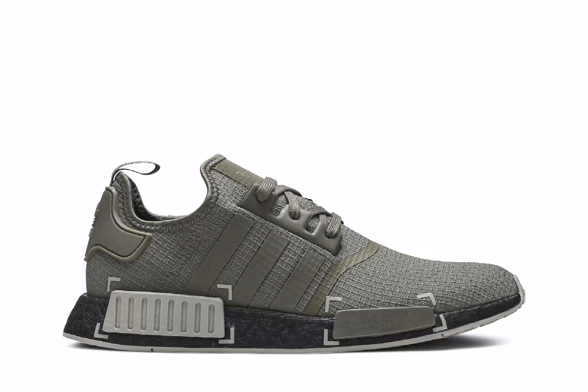 Adidas NMD_R1 Legacy Green Black, view 2