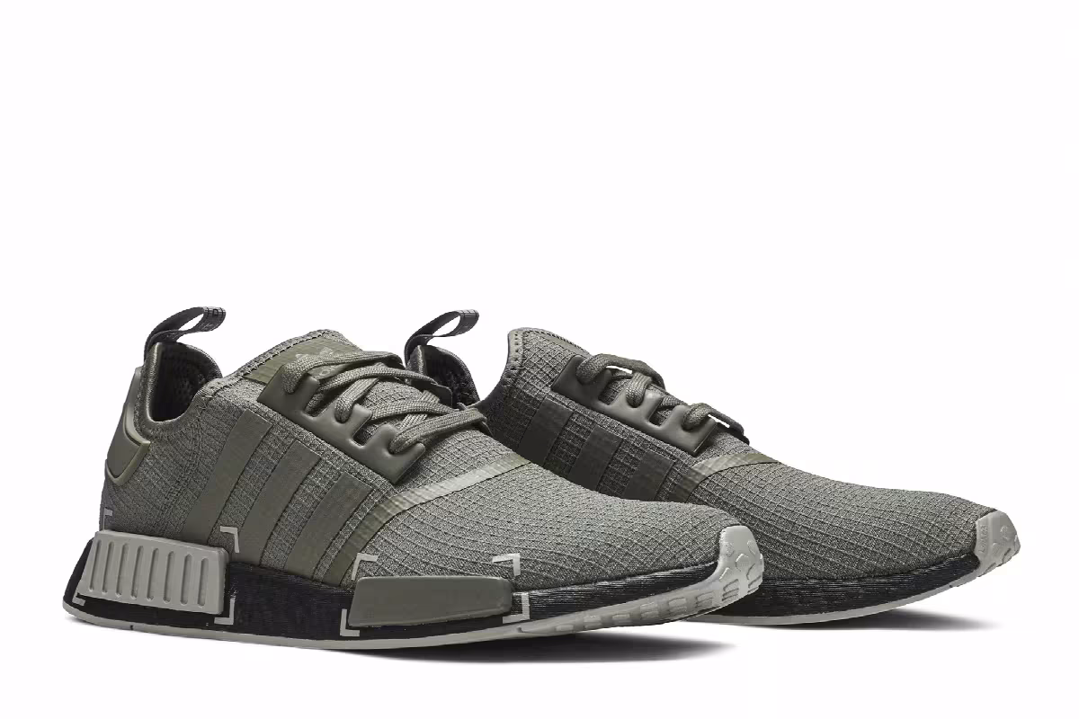 Adidas NMD_R1 Legacy Green Black, view 9