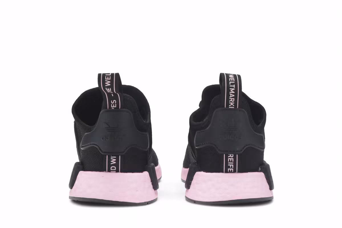 adidas Women's NMD_R1 Black True Pink, view 7