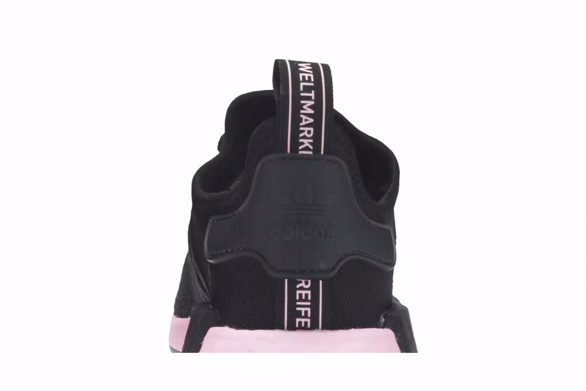 adidas Women's NMD_R1 Black True Pink, view 8