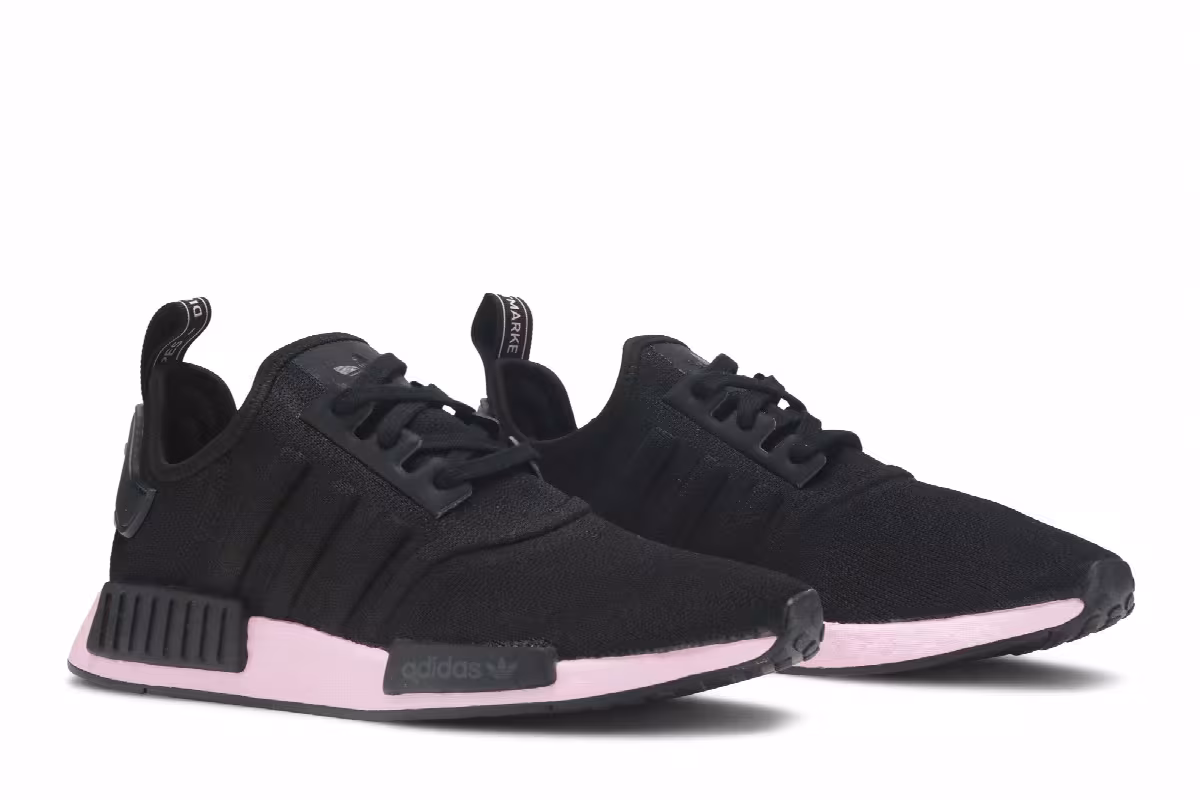 adidas Women's NMD_R1 Black True Pink, view 9