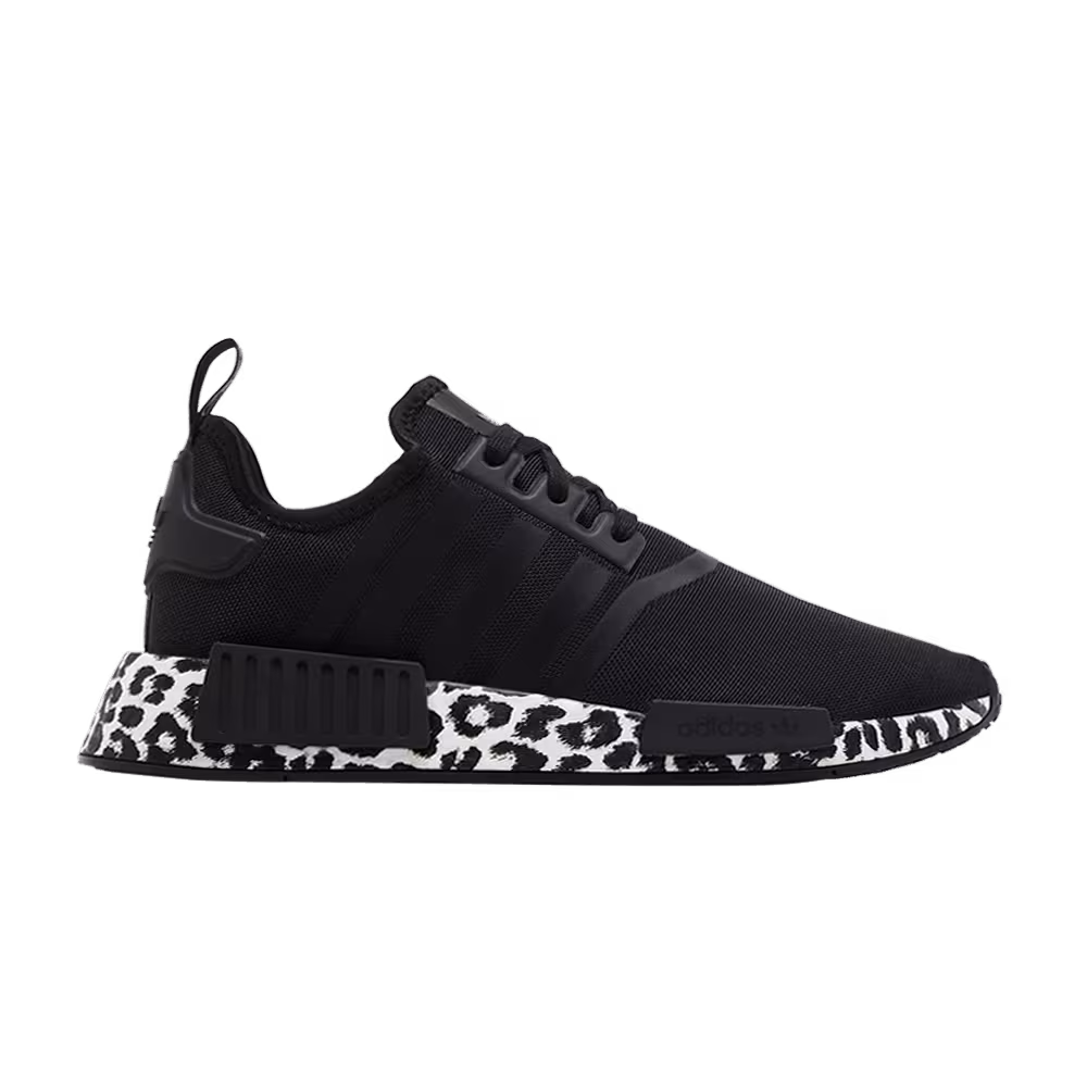 adidas Women's NMD_R1 Leopard - Black