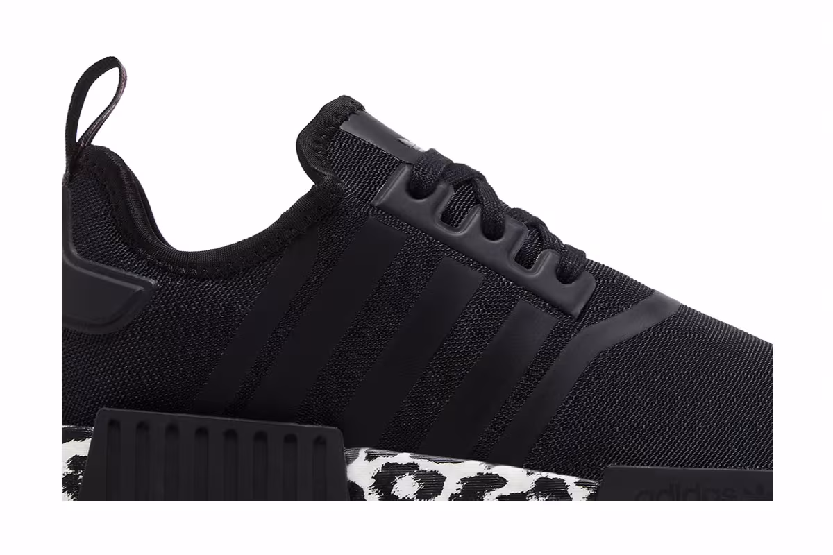 adidas Women's NMD_R1 Leopard - Black, view 3