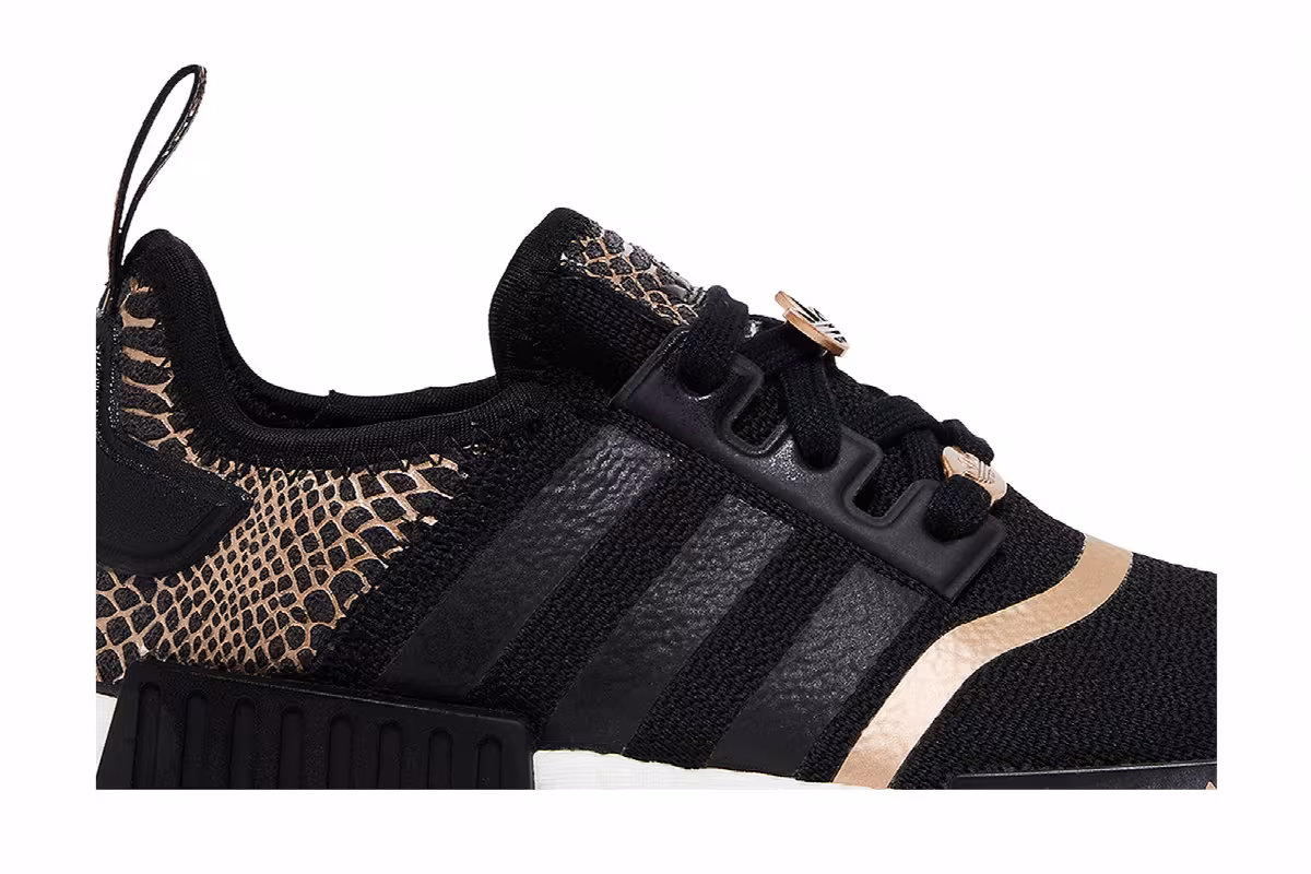 Adidas Women's NMD_R1 Black Rose Gold, view 3