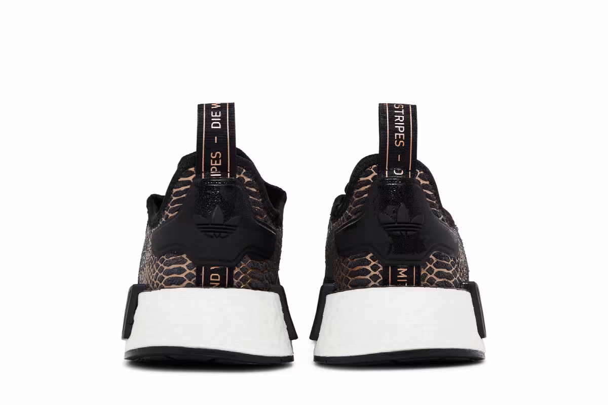 Adidas Women's NMD_R1 Black Rose Gold, view 7