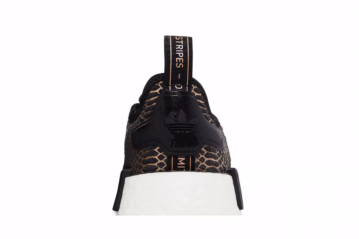 Adidas Women's NMD_R1 Black Rose Gold, view 8