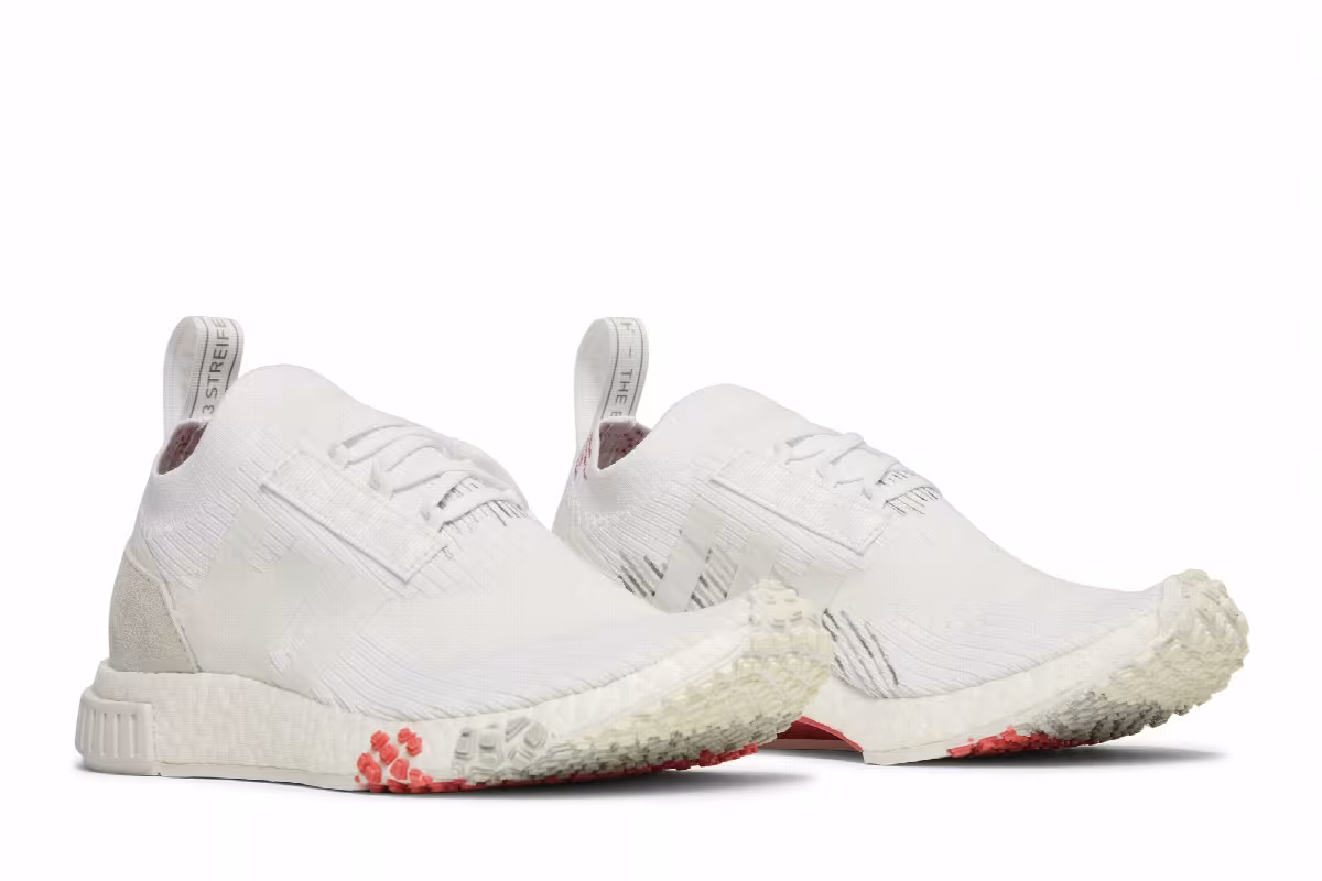 Adidas Women's NMD_Racer Primeknit White, view 9