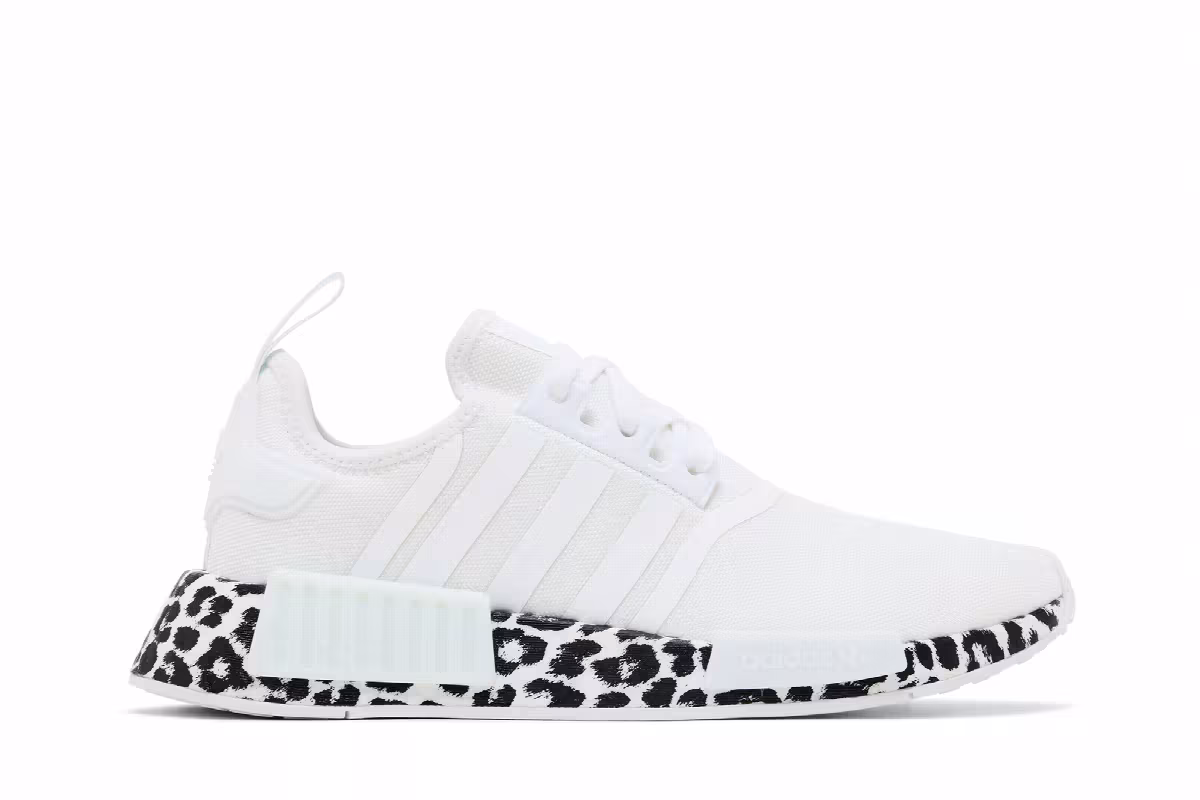 adidas Women's NMD_R1 Leopard - White, view 2