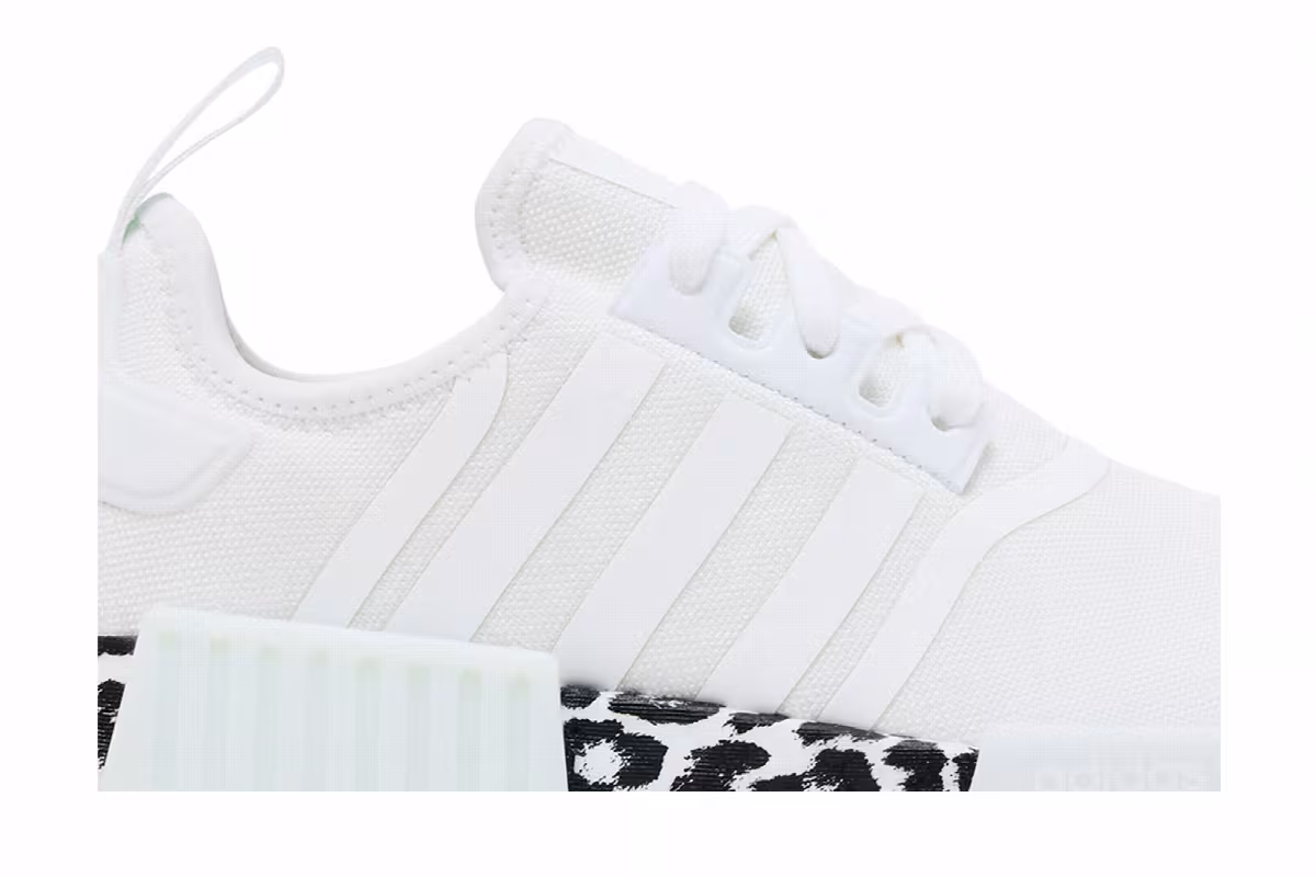 adidas Women's NMD_R1 Leopard - White, view 3