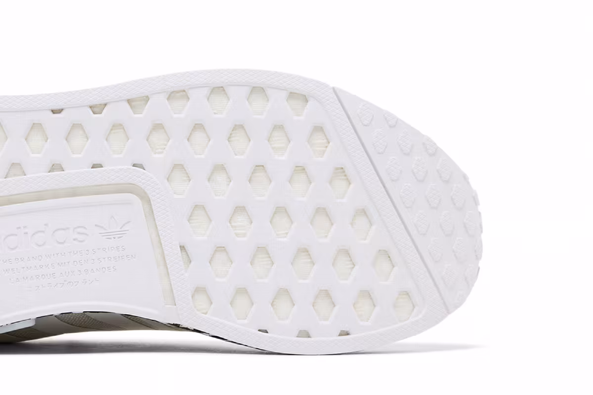 adidas Women's NMD_R1 Leopard - White, view 6