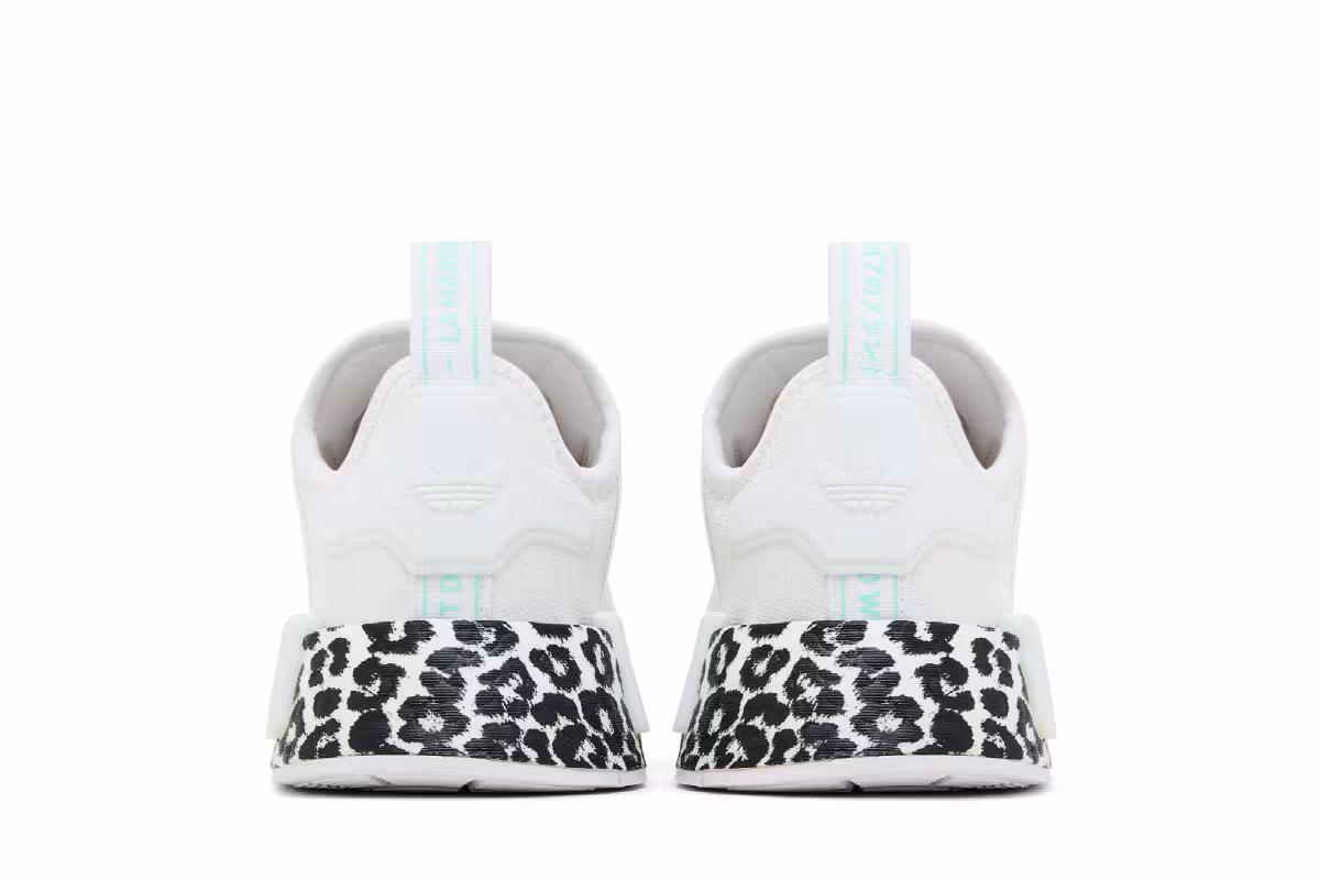 adidas Women's NMD_R1 Leopard - White, view 7