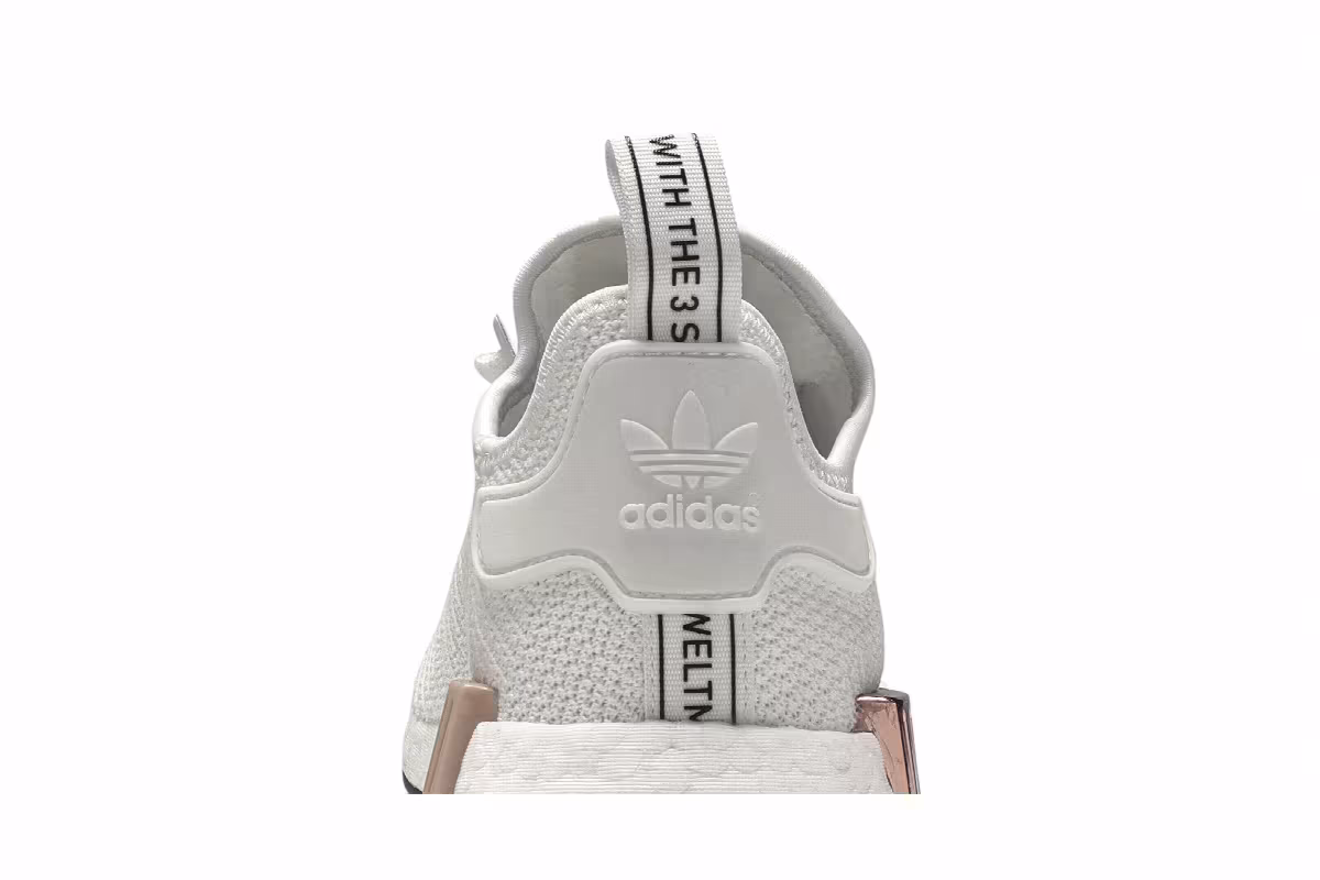 adidas Women's NMD_R1 Metallic Plugs - Cloud White, view 8