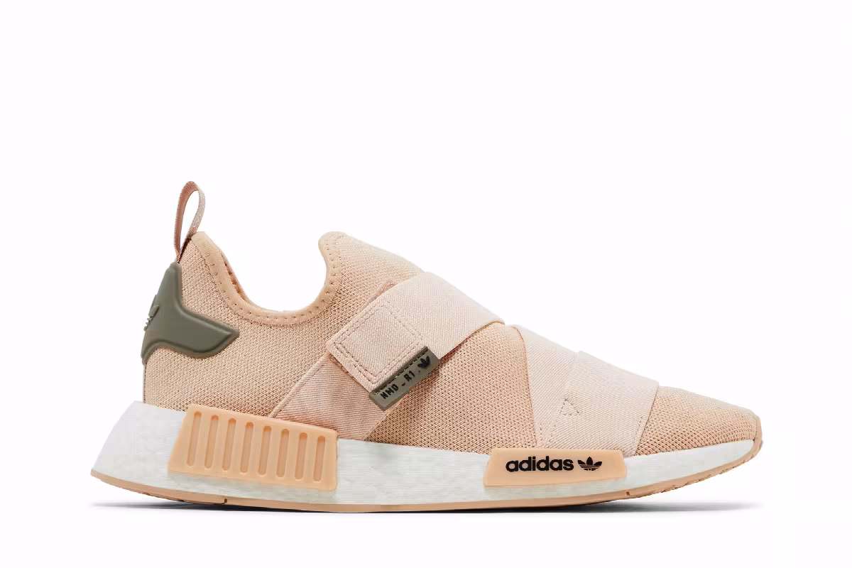 adidas Women's NMD_R1 Strap Halo Blush, view 2
