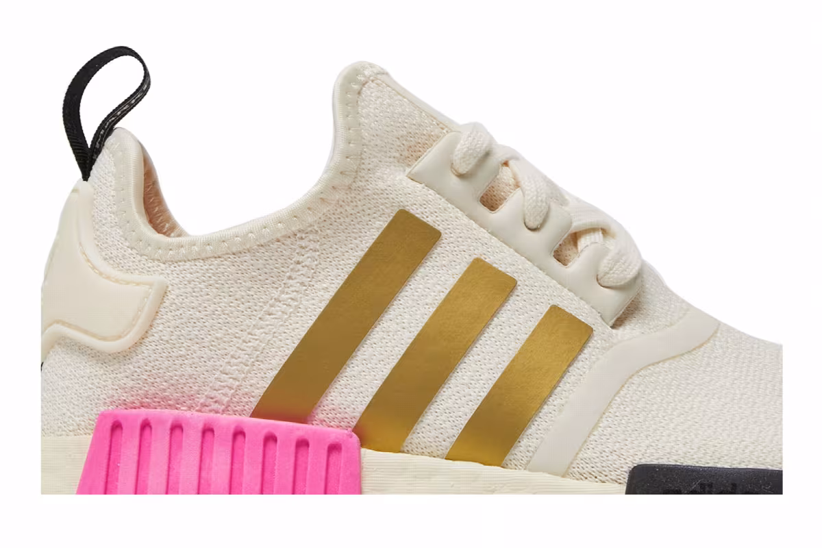 Adidas Women's NMD_R1 Cream Screaming Pink, view 3