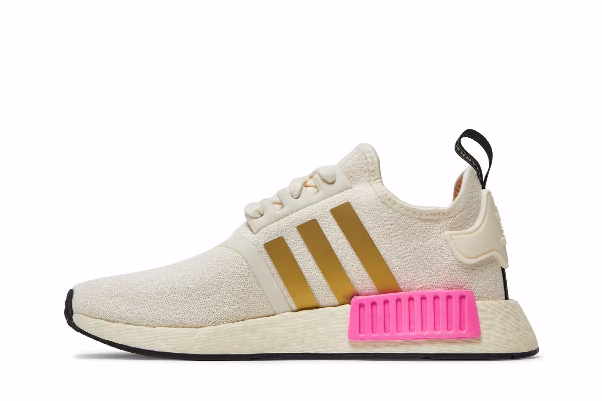 Adidas Women's NMD_R1 Cream Screaming Pink, view 4