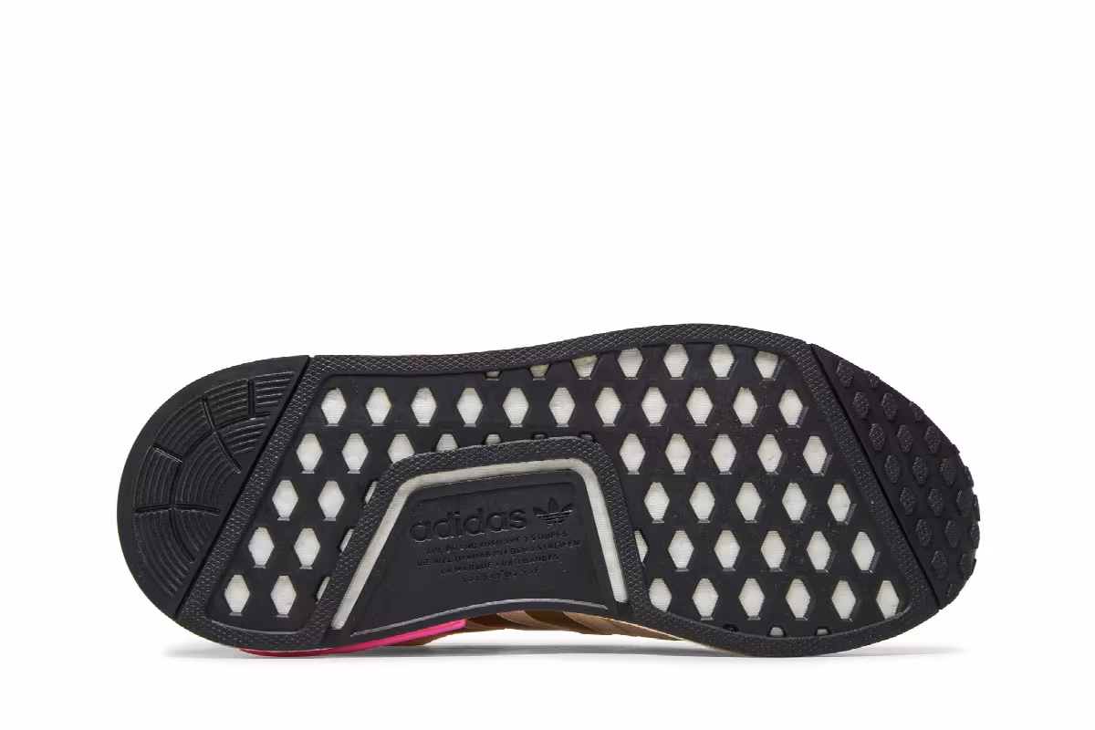 Adidas Women's NMD_R1 Cream Screaming Pink, view 5