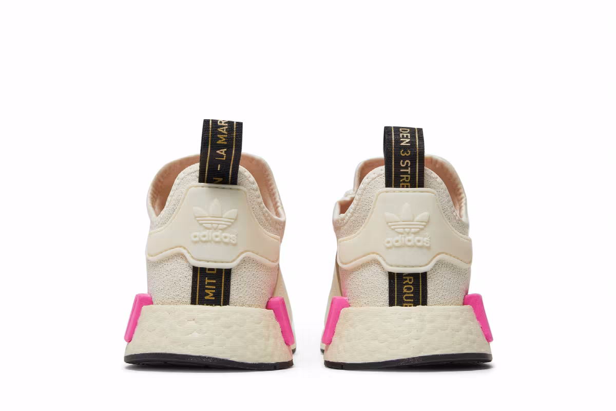 Adidas Women's NMD_R1 Cream Screaming Pink, view 7