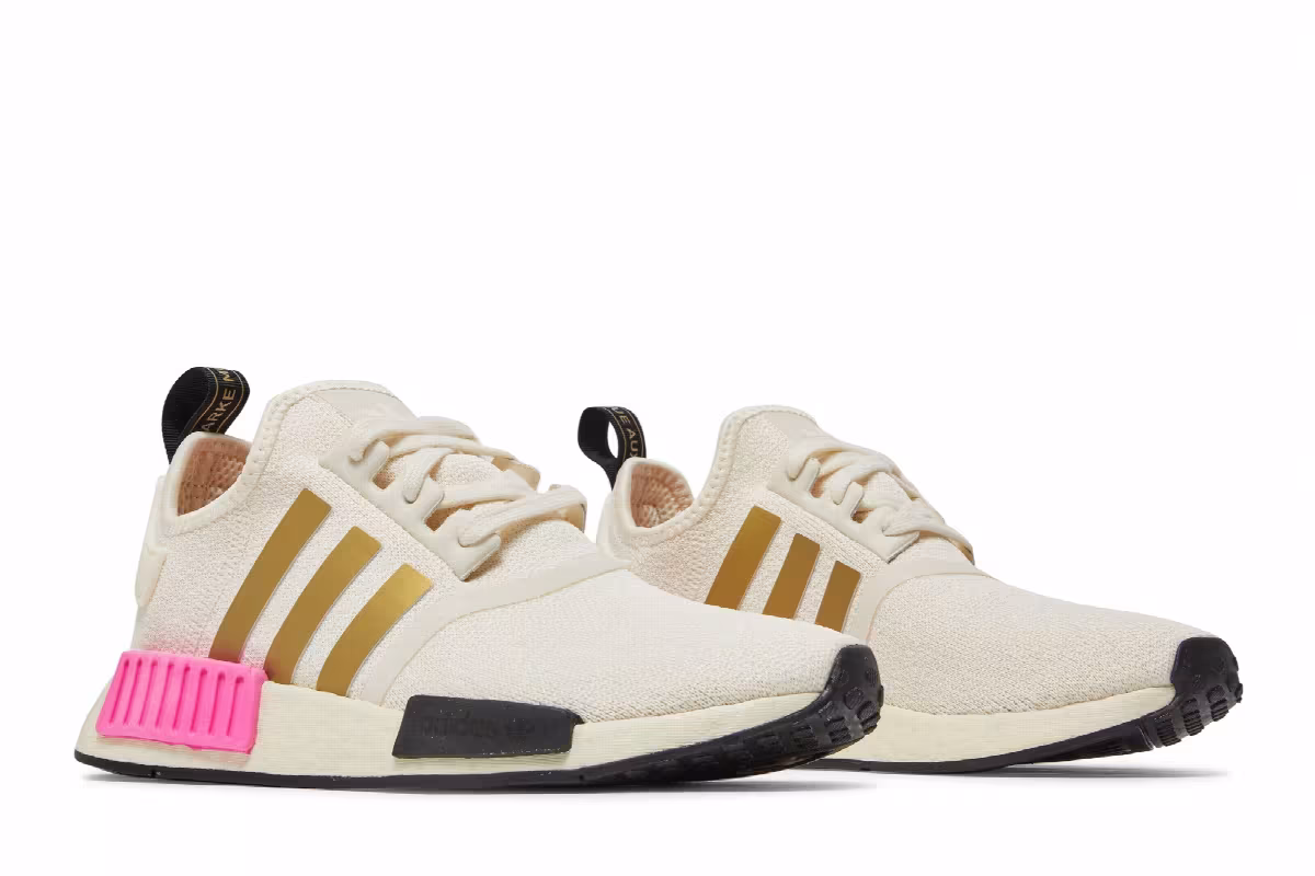 Adidas Women's NMD_R1 Cream Screaming Pink, view 9