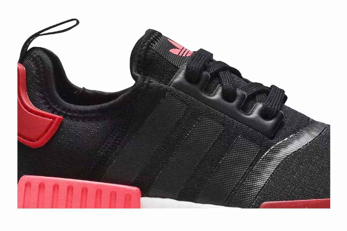 Adidas Women's NMD_R1 Black Scarlet, view 3