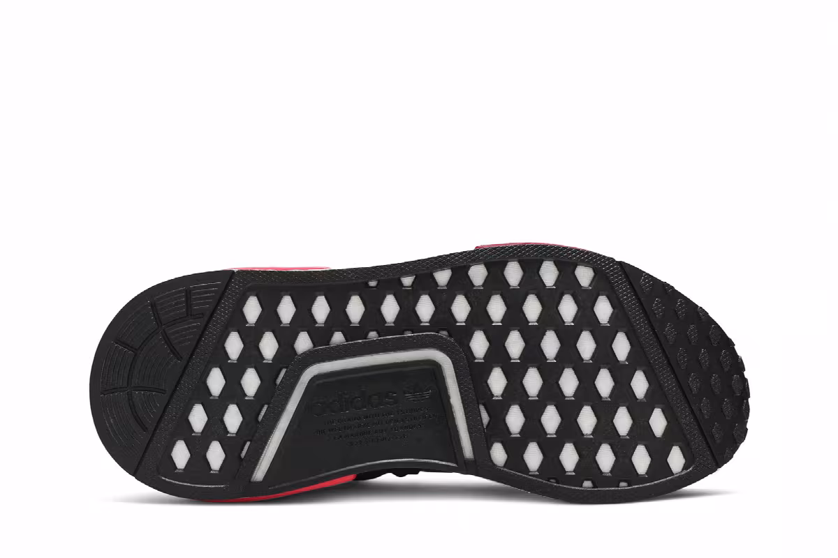 Adidas Women's NMD_R1 Black Scarlet, view 5