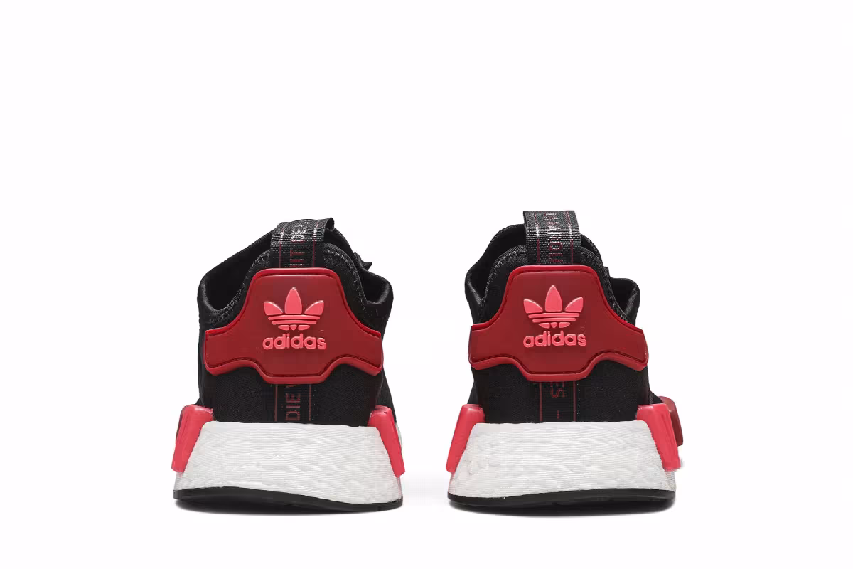 Adidas Women's NMD_R1 Black Scarlet, view 7