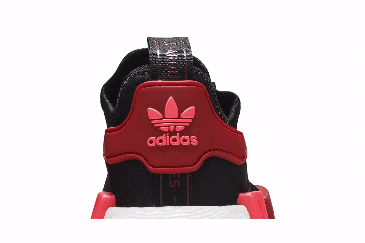 Adidas Women's NMD_R1 Black Scarlet, view 8