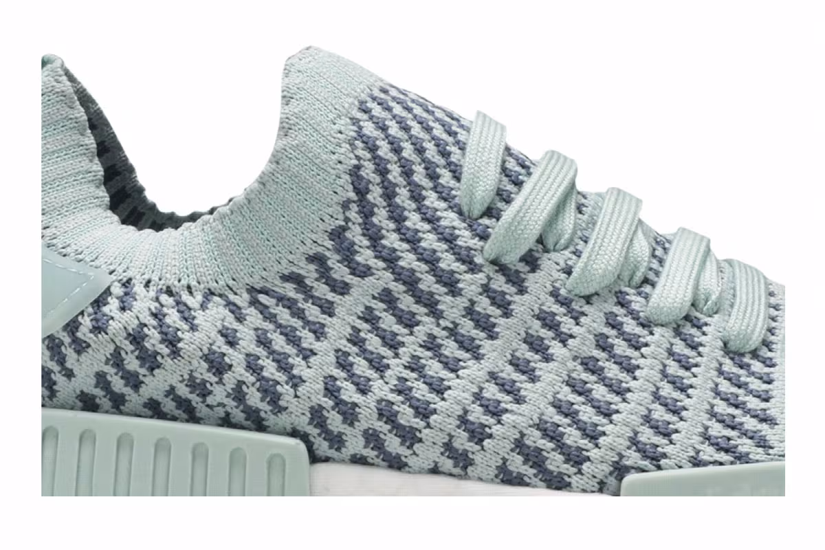 Adidas Women's NMD_R1 STLT Primeknit Ash Green, view 3