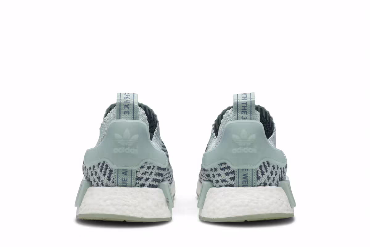 Adidas Women's NMD_R1 STLT Primeknit Ash Green, view 7