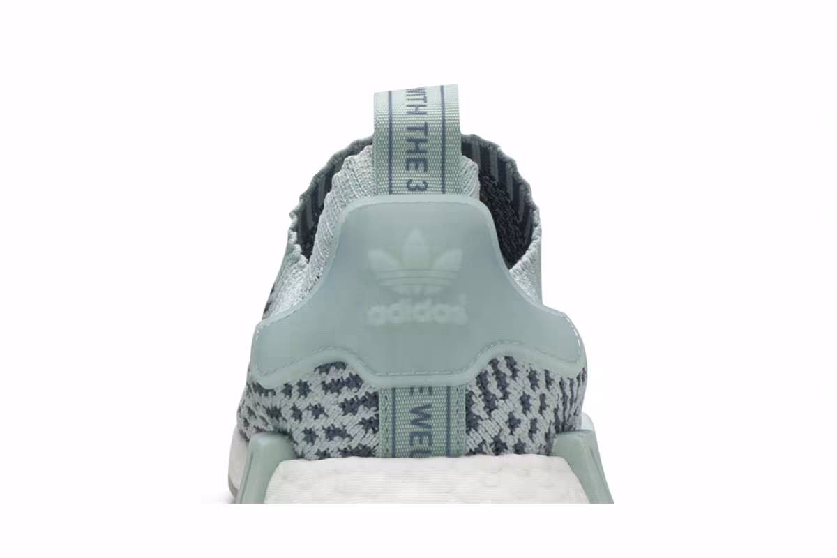 Adidas Women's NMD_R1 STLT Primeknit Ash Green, view 8