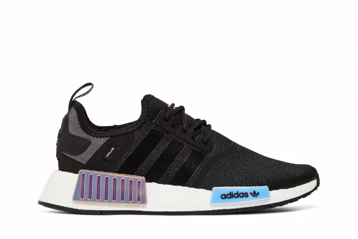 adidas Women's NMD_R1 Black Irescent, view 2