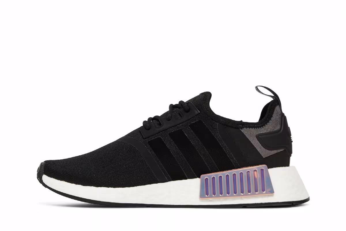 adidas Women's NMD_R1 Black Irescent, view 4