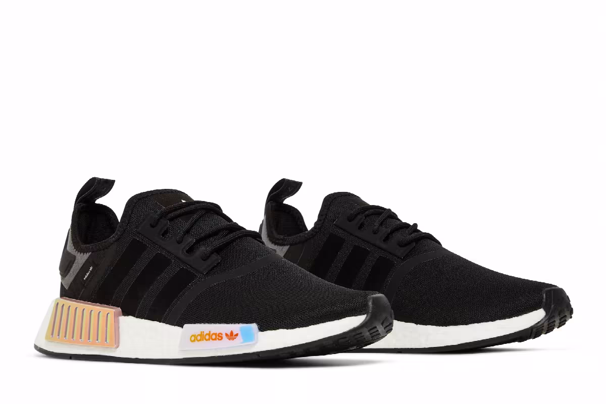 adidas Women's NMD_R1 Black Irescent, view 9