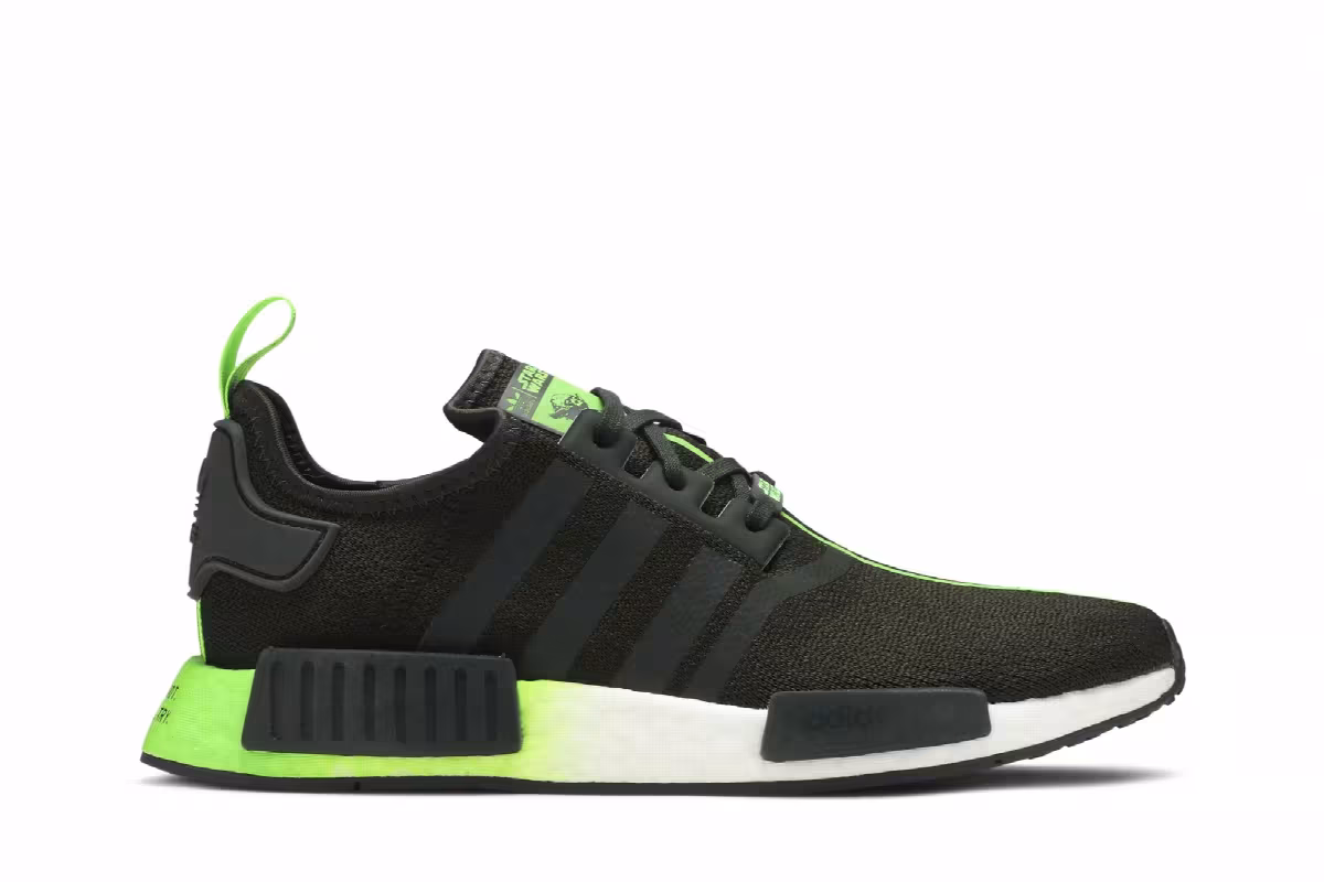 Star Wars x adidas NMD_R1 J Yoda, view 2
