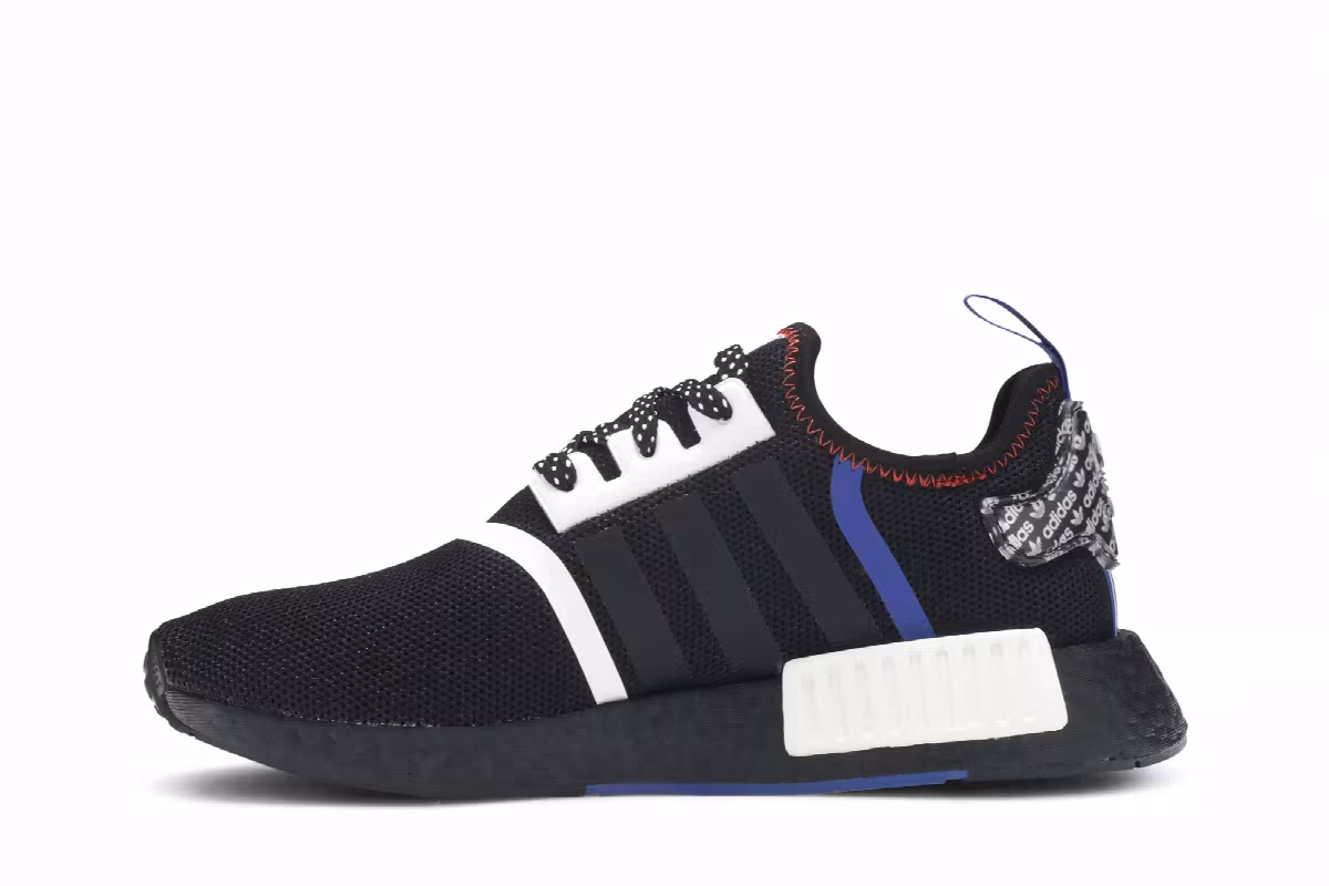 Adidas NMD_R1 J Black Multi, view 4