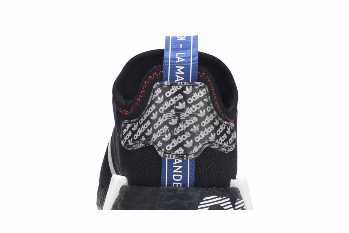 Adidas NMD_R1 J Black Multi, view 8