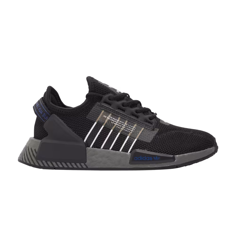 Adidas NMD_R1 V2 J Black Grey Blue