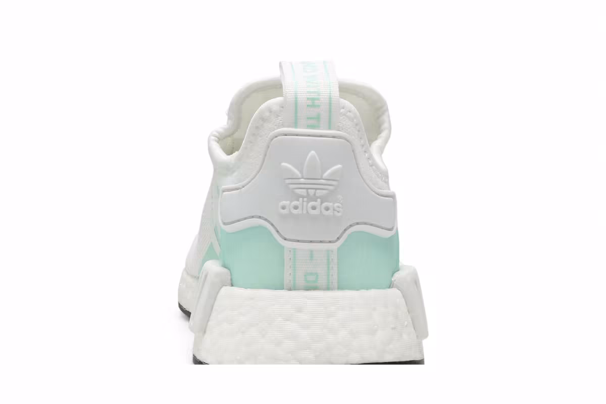 Adidas NMD_R1 J White Clear Mint, view 8