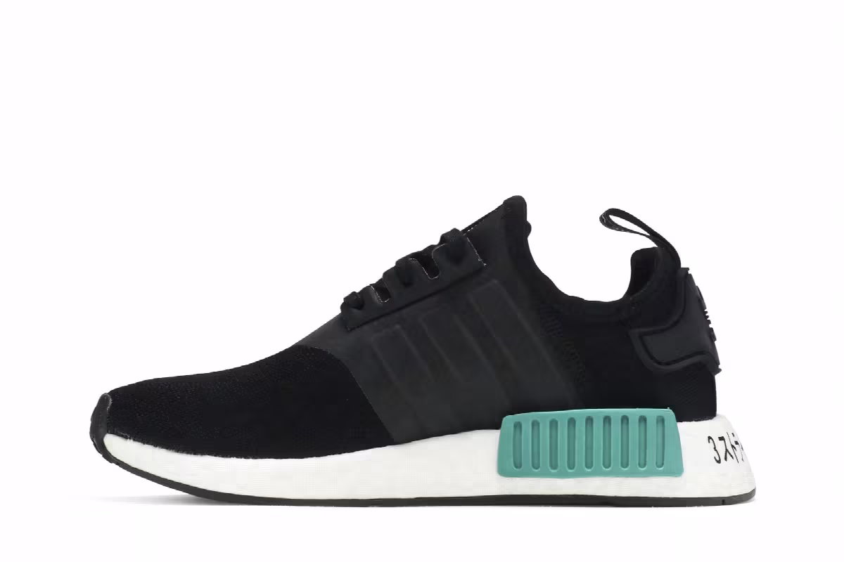 Adidas NMD_R1 J Futuristic - Black, view 4