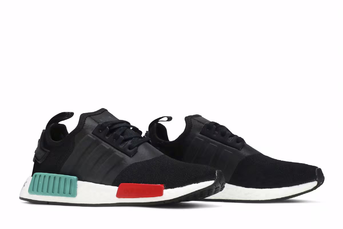 Adidas NMD_R1 J Futuristic - Black, view 9