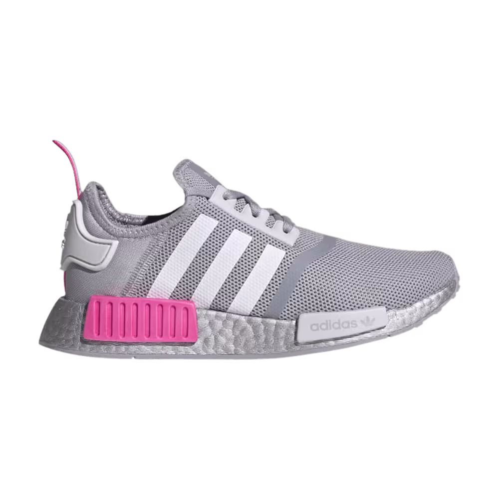 Adidas NMD_R1 J Silver Screaming Pink