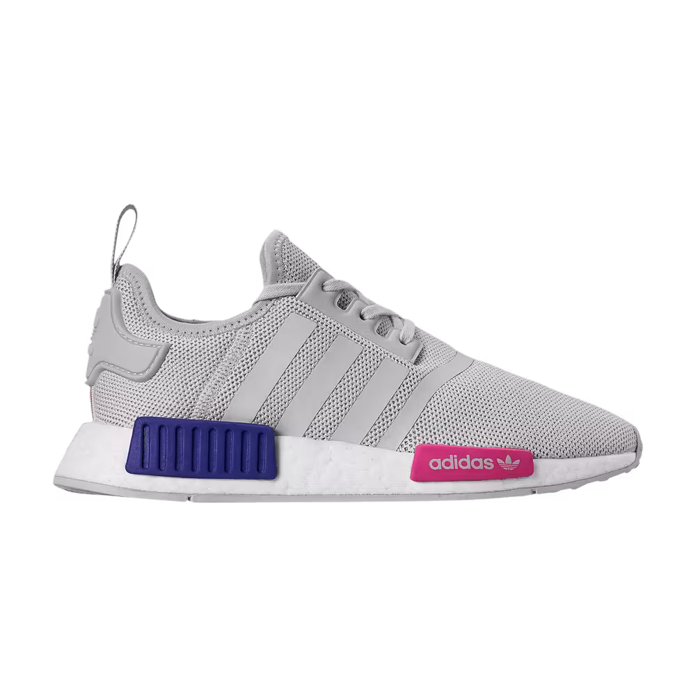 Adidas NMD_R1 J Grey Pink Purple