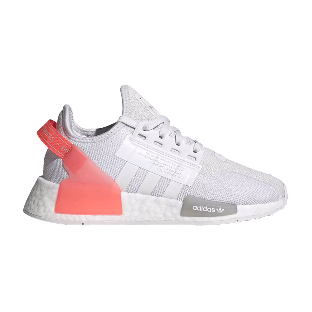 adidas NMD_R1 V2 J White Turbo