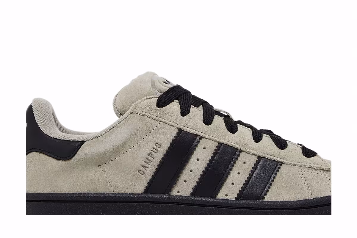 adidas Campus 00s Silver Pebble Black, view 3