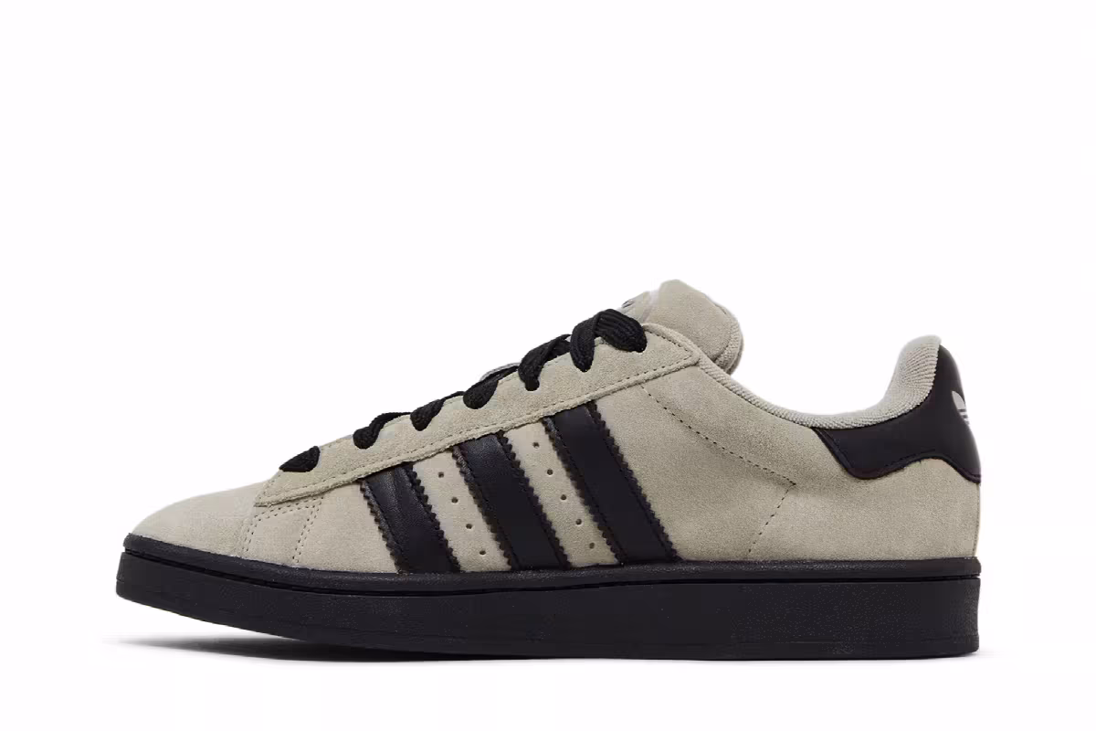 adidas Campus 00s Silver Pebble Black, view 4