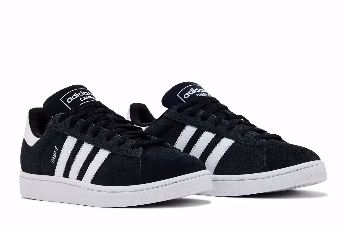 adidas Campus 2.0 Black White, view 9