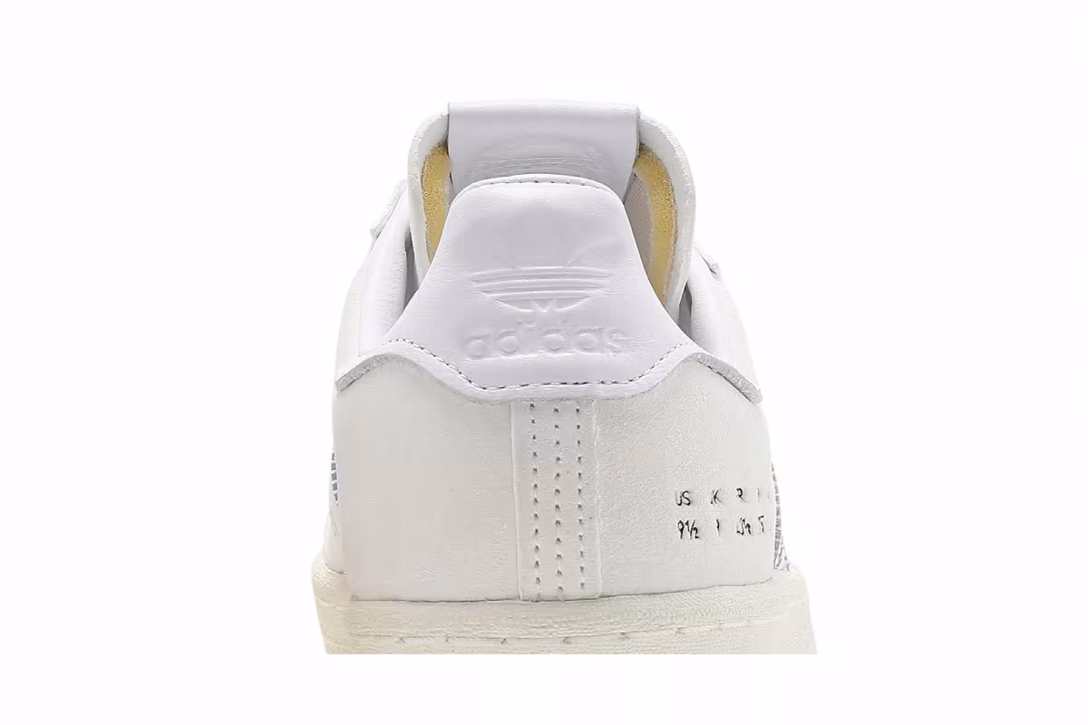 Adidas Campus 80s Size Tag - Off White, view 8