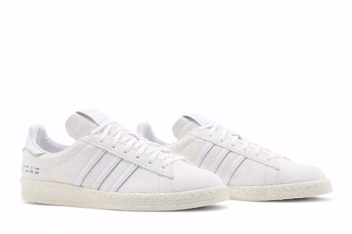 Adidas Campus 80s Size Tag - Off White, view 9